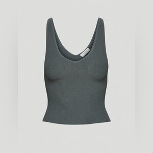 Babaton Sculpt Knit V-neck Tank